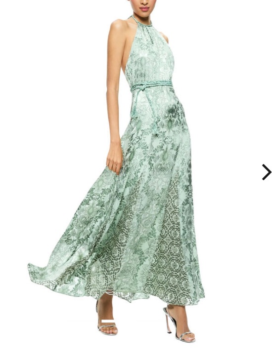 Alice + Olivia Dresses & Skirts - Alice + Olivia Danika Halter Maxi Dress with Belt